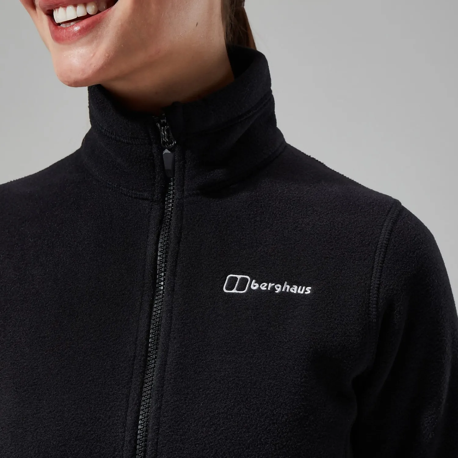 Berghaus Prism Polartec InterActive Jacken für Damen - Schwarz-Damen Fleece