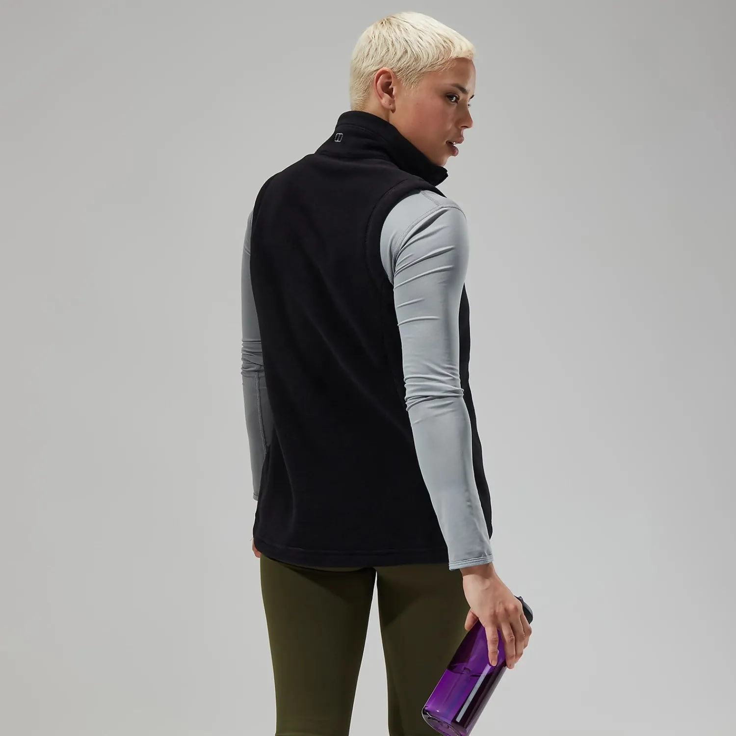 Berghaus Prism Polartec InterActive Weste für Damen - Schwarz-Damen Fleece | Westen
