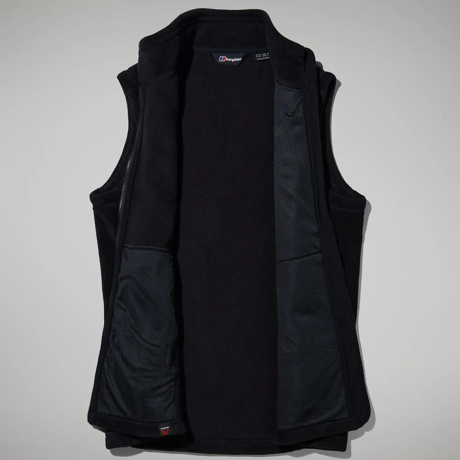 Berghaus Prism Polartec InterActive Weste für Herren - Schwarz-Herren Fleece | Westen