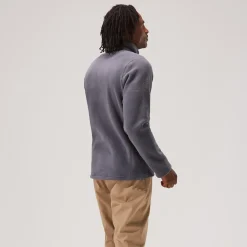 Berghaus Prism Polartec InterActive Jacken für Herren - Dunkelgrau-Herren Fleece