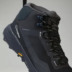 Berghaus Revolute Active Mid Herren-Schuh Grau/Schwarz-Herren Wanderschuhe