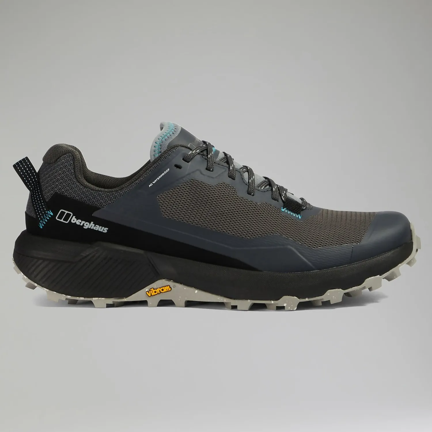 Berghaus Revolute Active Schuhe für Damen - Schwarz/Dunkelgrau-Damen Wanderschuhe
