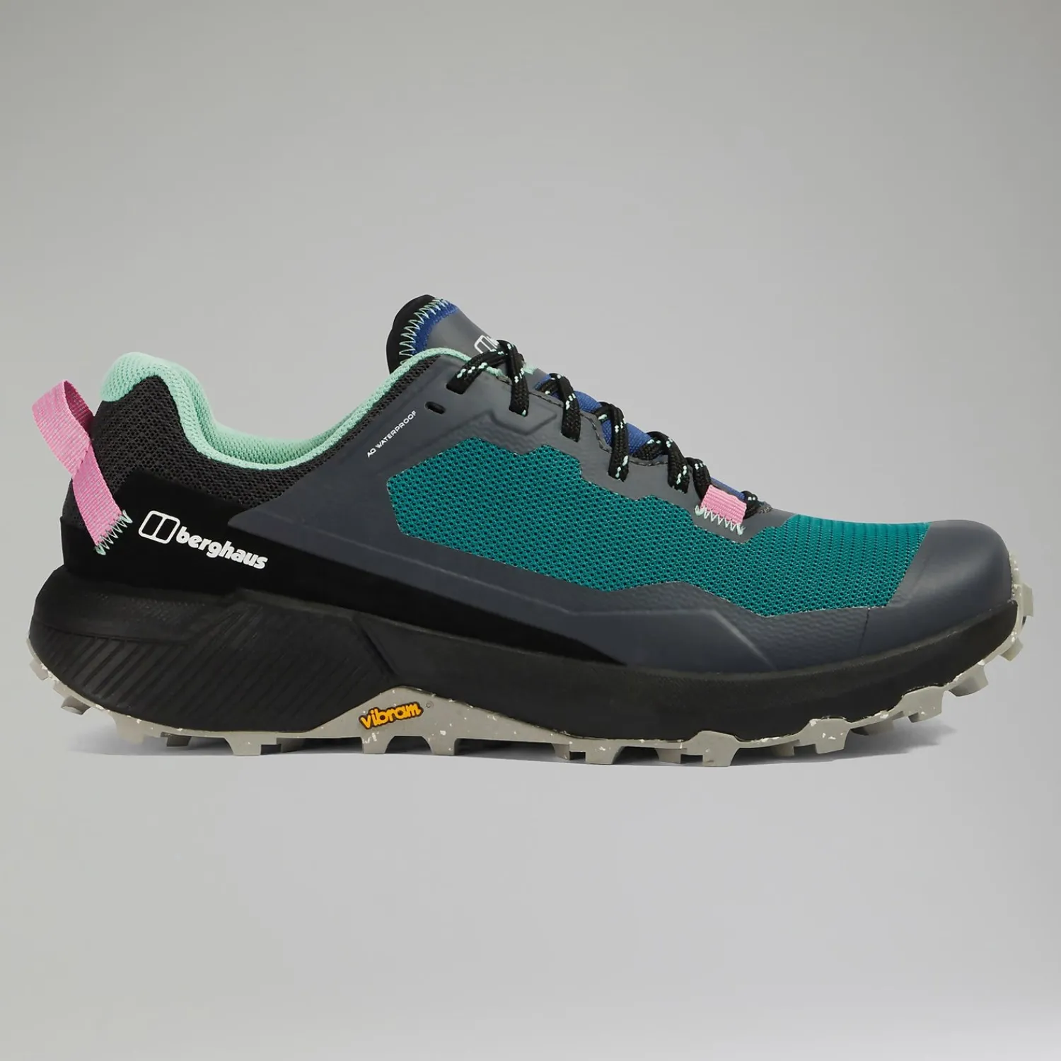 Berghaus Revolute Active Schuhe für Damen - Schwarz/DunkelTürken-Damen Wanderschuhe
