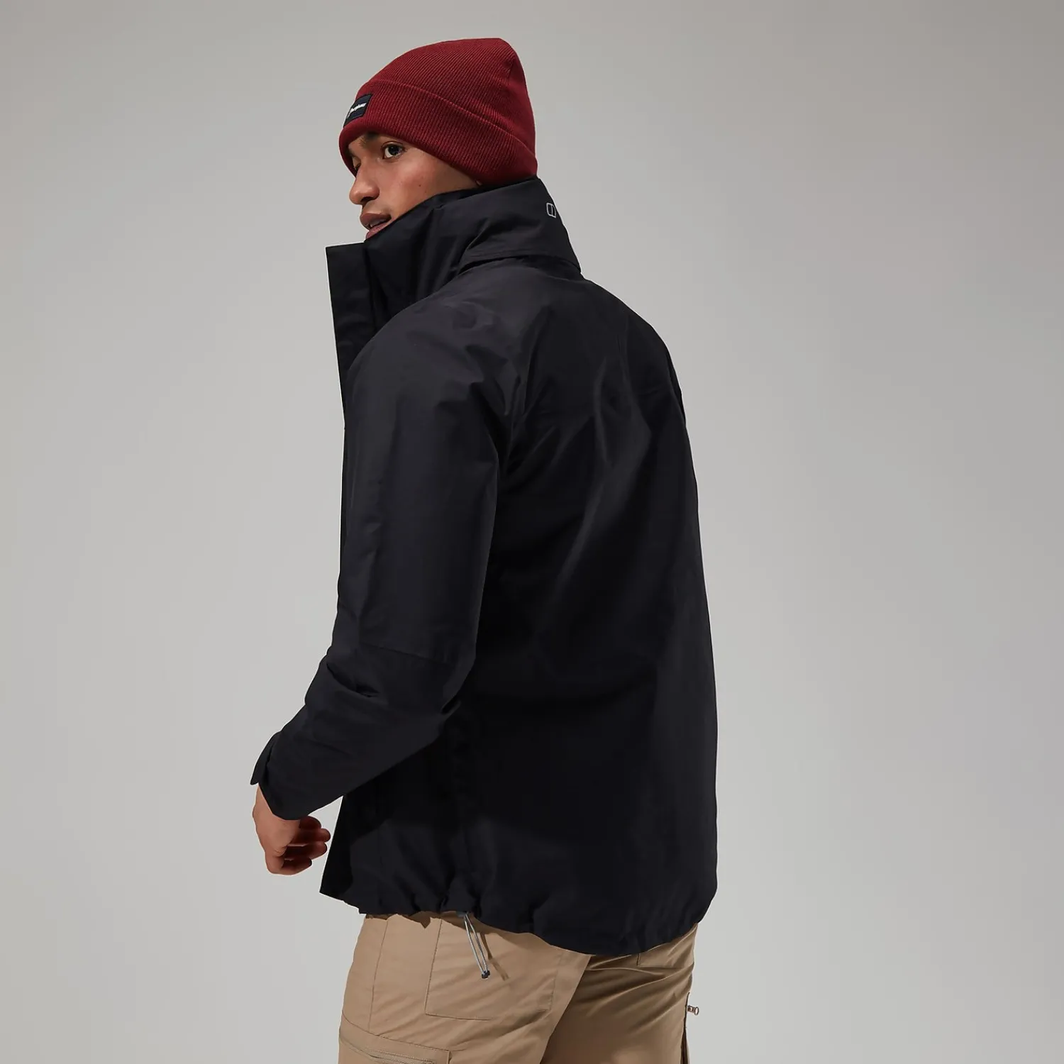 Berghaus RG Alpha 2.0 Jacken für Herren - Schwarz-Herren Wasserdicht