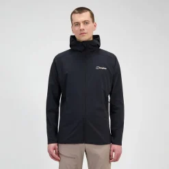 Berghaus Ridge-Roamer Lite Softshell Jacke für Herren - Schwarz-Herren Winddicht | Herren Leichte