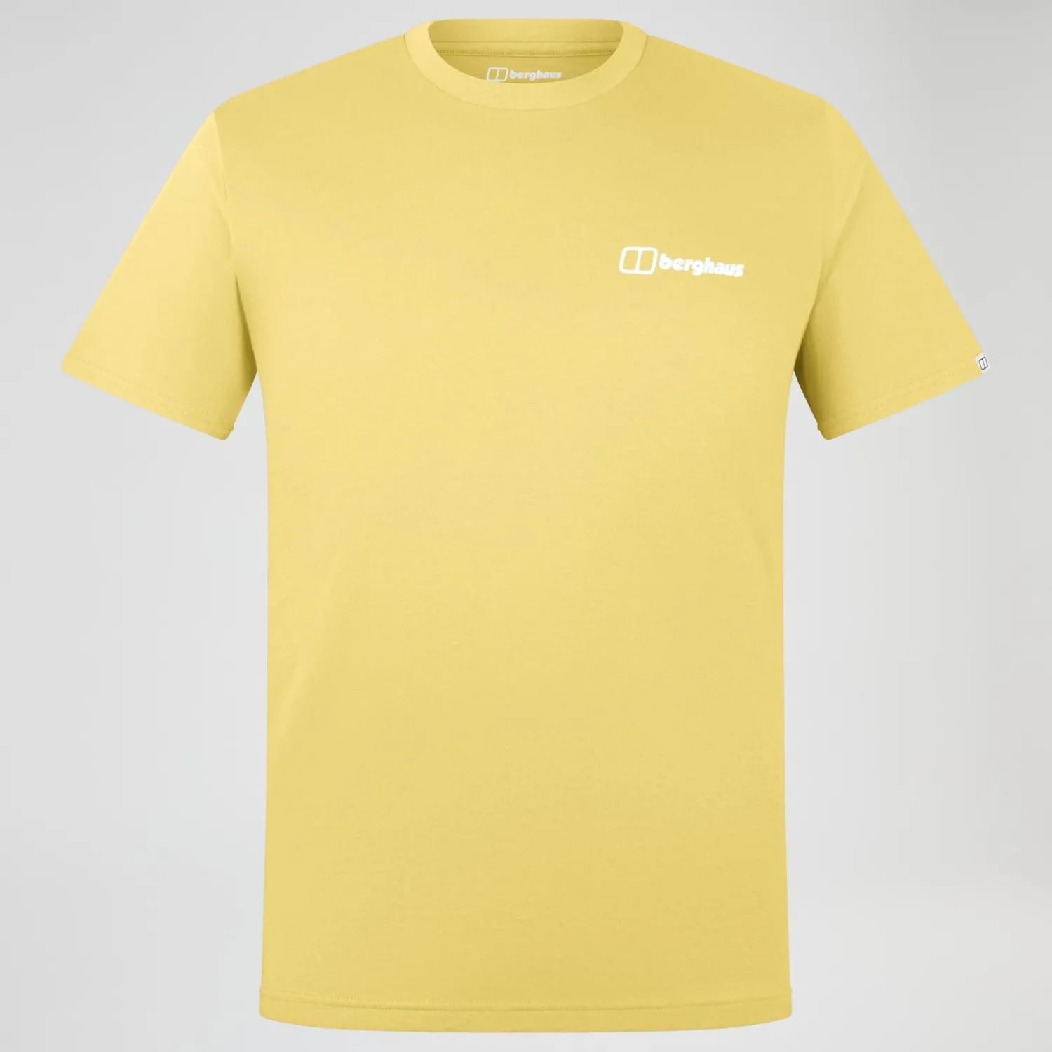 Berghaus Rolling Peaks Kurzarm Shirt für Herren - Gelb-Herren T-shirts