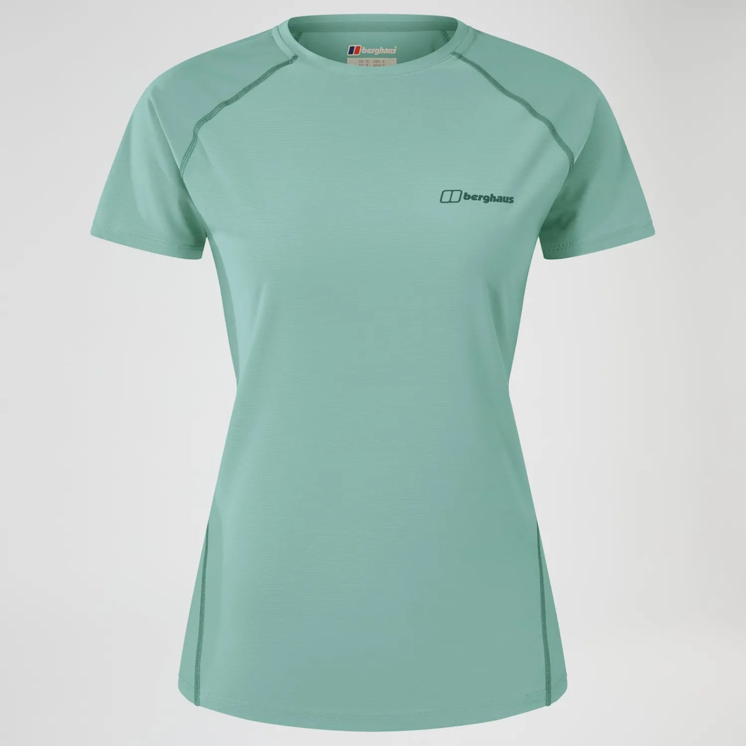 Berghaus 24/7 Short Sleeve Tech T-Shirt für Damen - Grün-Damen Baselayer