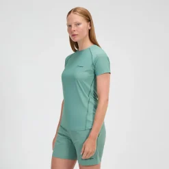 Berghaus 24/7 Short Sleeve Tech T-Shirt für Damen - Grün-Damen Baselayer