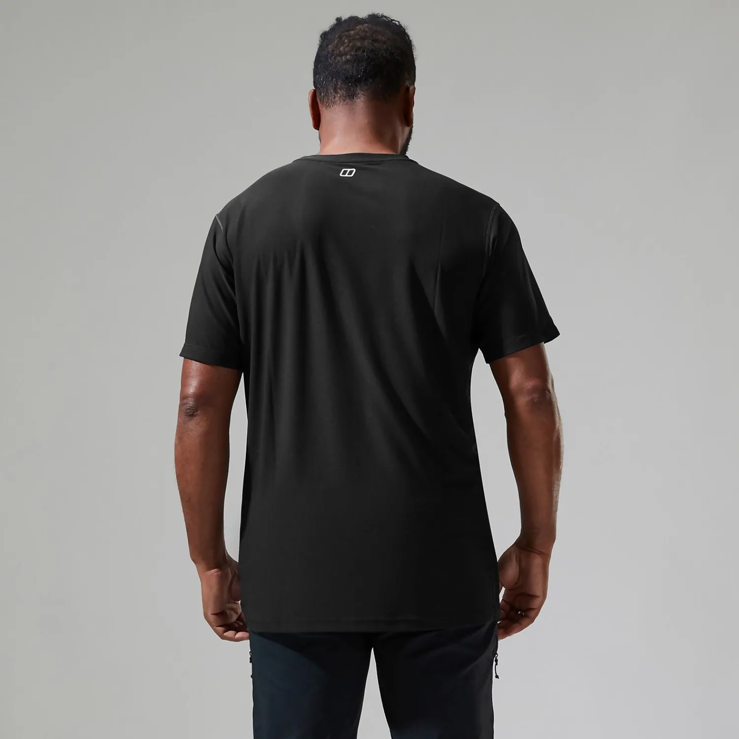 Berghaus 24/7 Short Sleeve Tech T-Shirt für Herren - Schwarz-Herren Baselayer