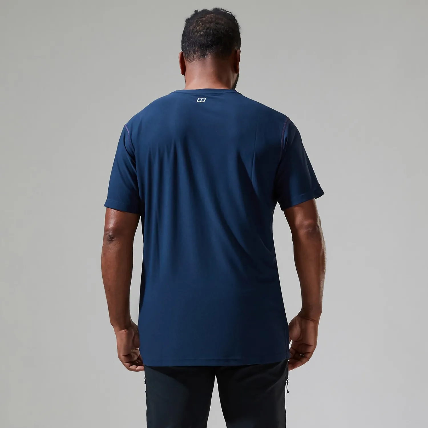 Berghaus 24/7 Short Sleeve Tech T-Shirt für Herren - Dunkelblau-Herren Baselayer