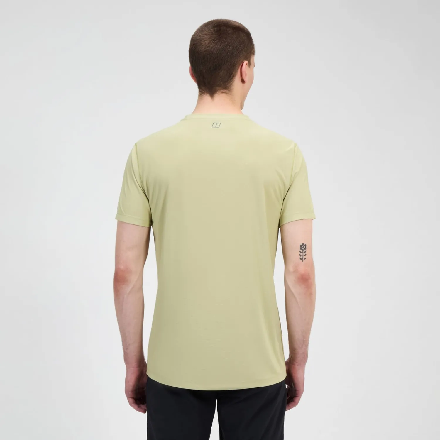 Berghaus 24/7 Short Sleeve Tech T-Shirt für Herren - Beige-Herren Baselayer
