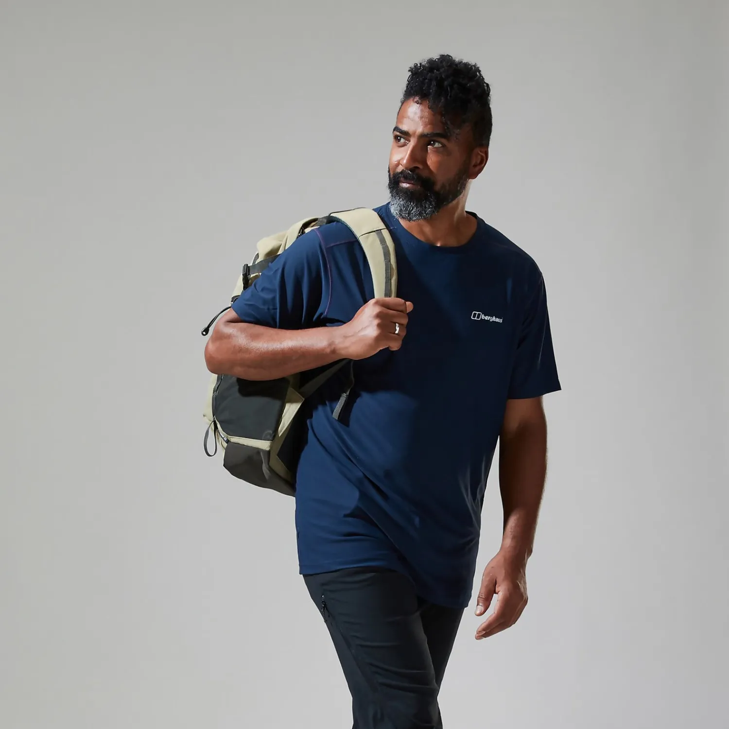 Berghaus 24/7 Short Sleeve Tech T-Shirt für Herren - Dunkelblau-Herren Baselayer
