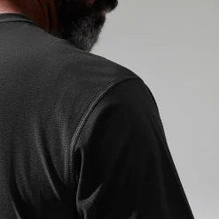 Berghaus 24/7 Short Sleeve Tech T-Shirt für Herren - Schwarz-Herren Baselayer