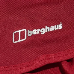 Berghaus Short Sleeve Voyager Tech T-Shirt für Damen - Dunkelrot-Damen Baselayer