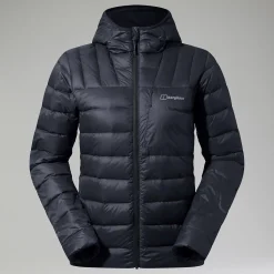 Berghaus Silksworth Daunenjacke mit Kapuze für Damen - Schwarz-Damen Isolierend
