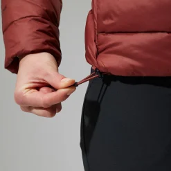Berghaus Silksworth Daunenjacke mit Kapuze für Damen - Rot-Damen Isolierend