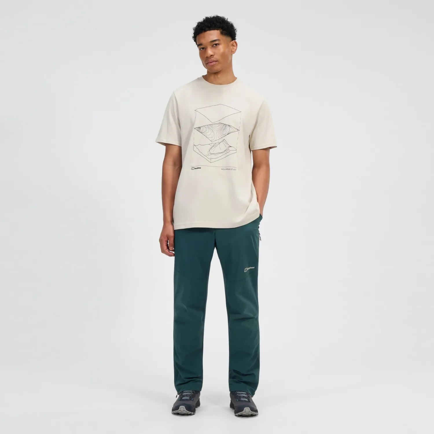 Berghaus Skelbo Hose für Herren - Grün-Herren Lange Hosen