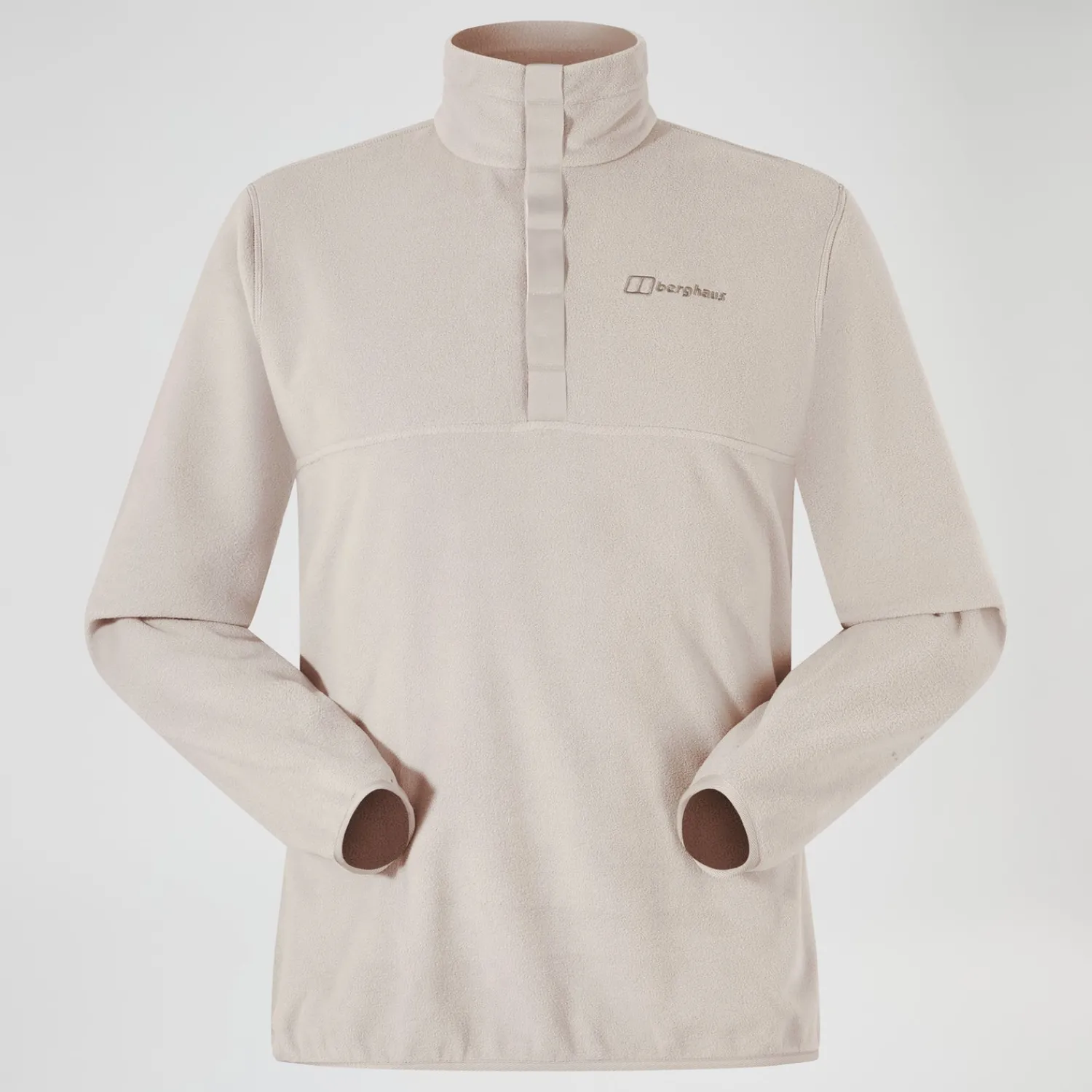 Berghaus Snap-Fleece Felltop Herren-Pullover - Grau-Herren Fleece