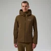 Berghaus Softshell Ridge-Roamer Herren-Jacke - Braun-Herren Winddicht