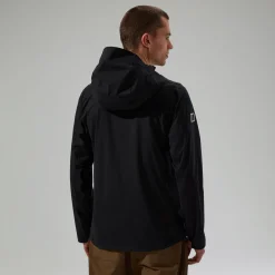 Berghaus Softshell Ridge-Roamer Herren-Jacke - Schwarz-Herren Winddicht