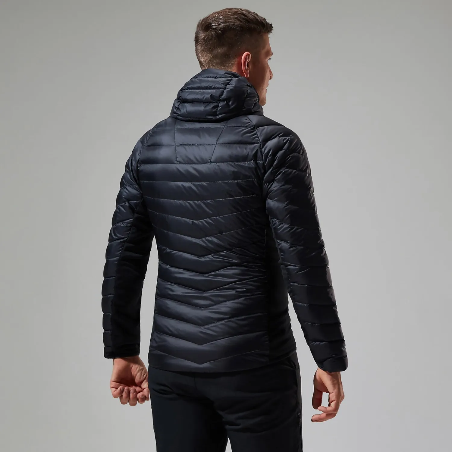 Berghaus Tephra Stretch Reflect 2.0 Hoodie für Herren - Schwarz-Herren Isolierend