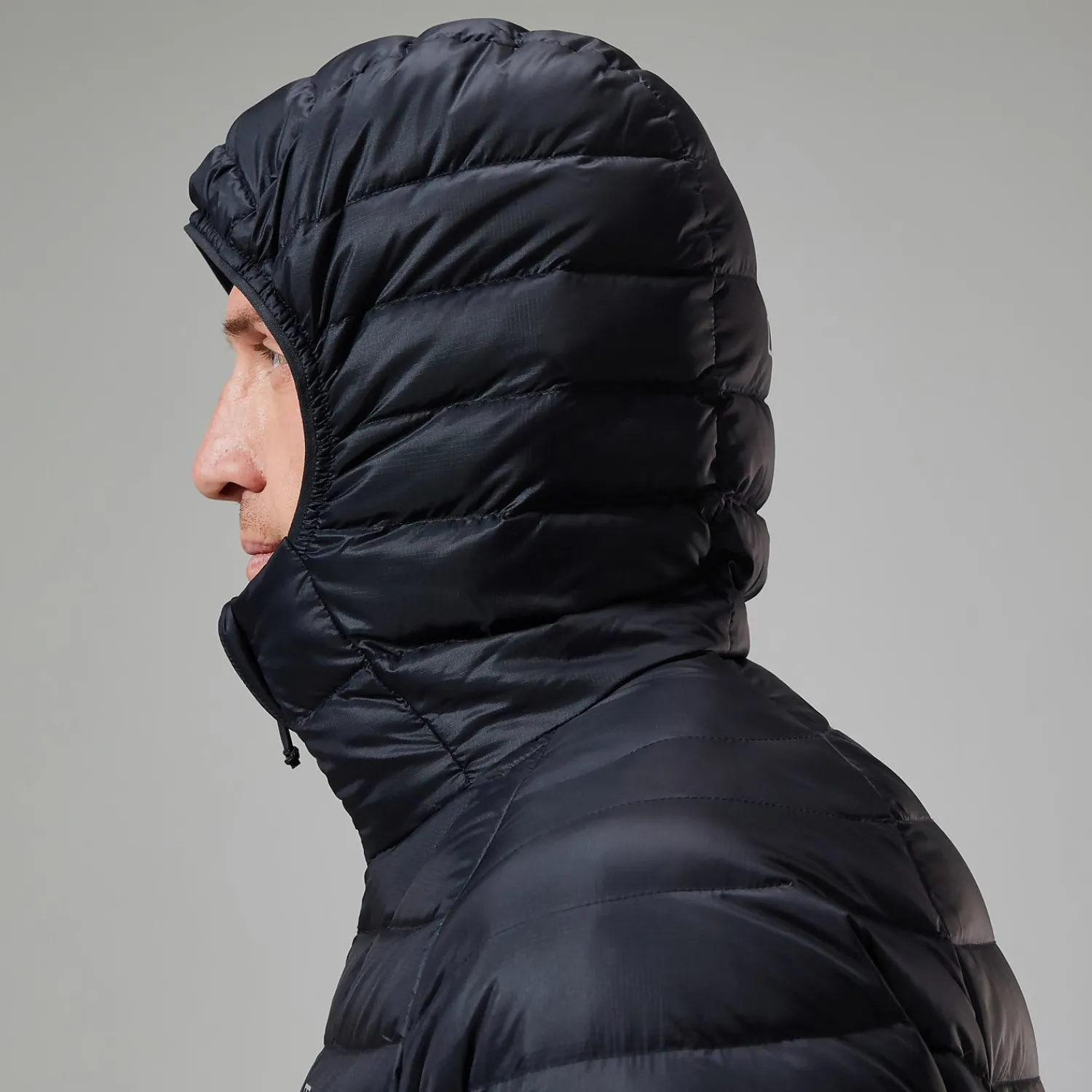 Berghaus Tephra Stretch Reflect 2.0 Hoodie für Herren - Schwarz-Herren Isolierend