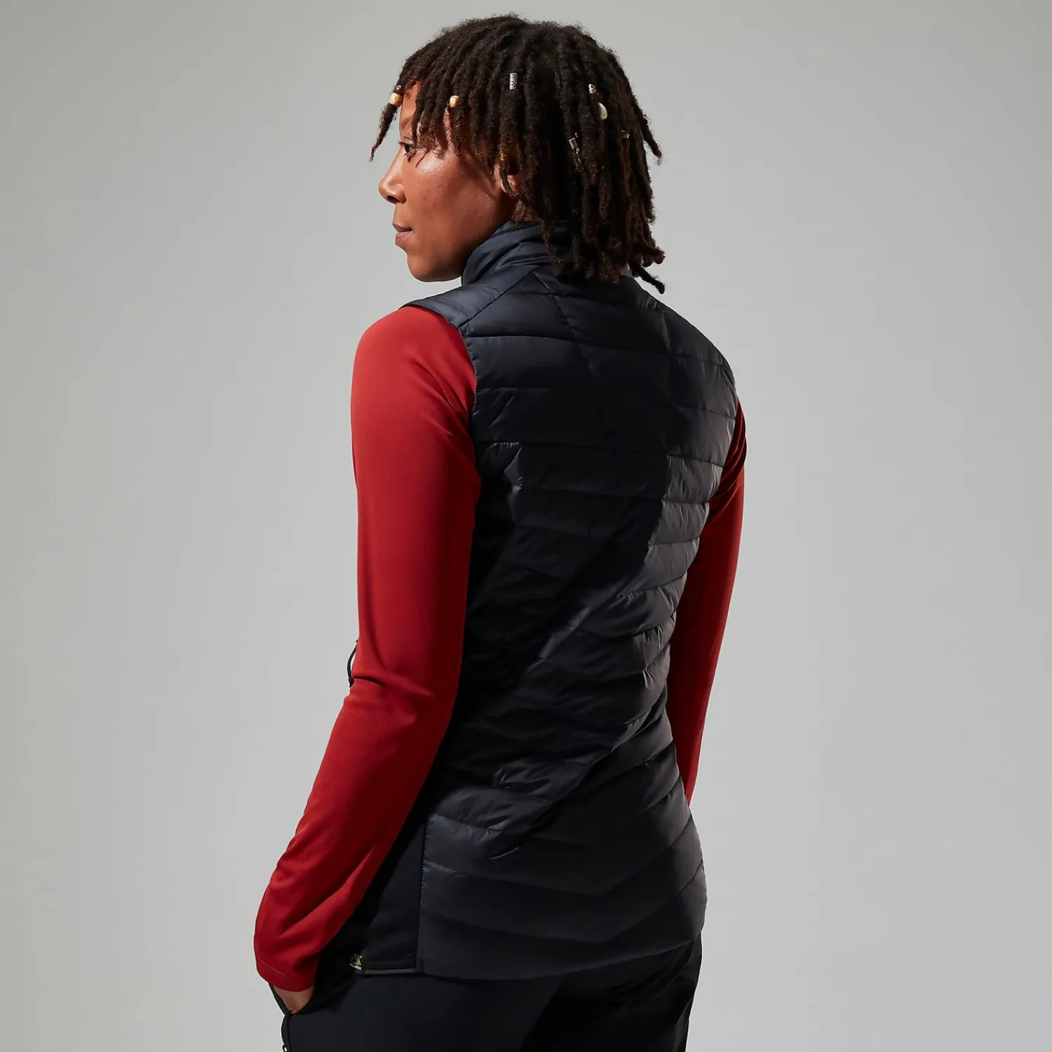 Berghaus Tephra Stretch Reflect 2.0 Weste für Damen - Schwarz-Damen Westen