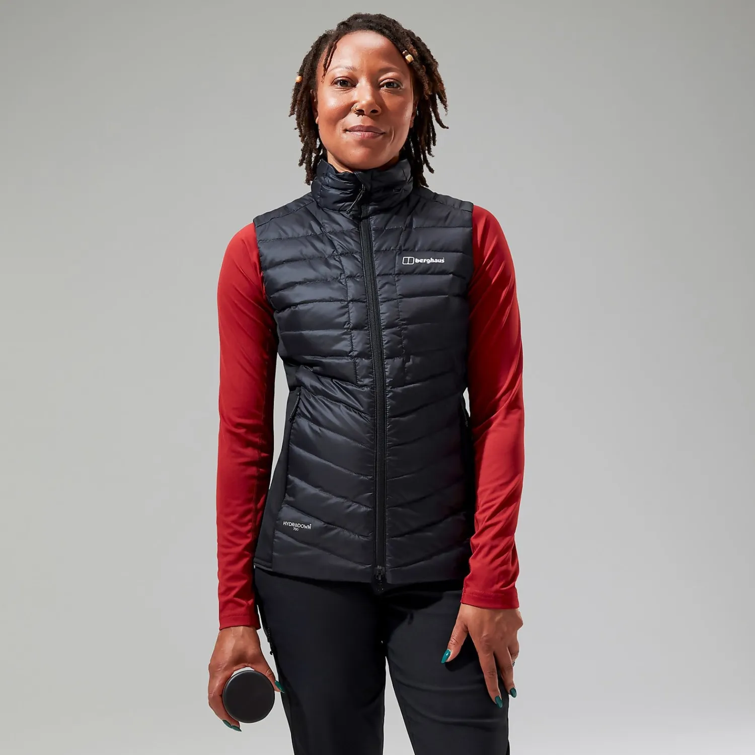 Berghaus Tephra Stretch Reflect 2.0 Weste für Damen - Schwarz-Damen Westen