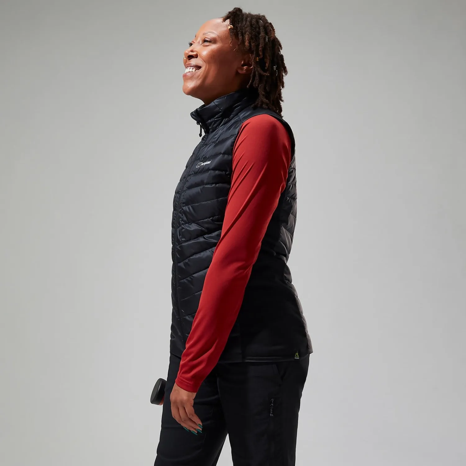 Berghaus Tephra Stretch Reflect 2.0 Weste für Damen - Schwarz-Damen Westen