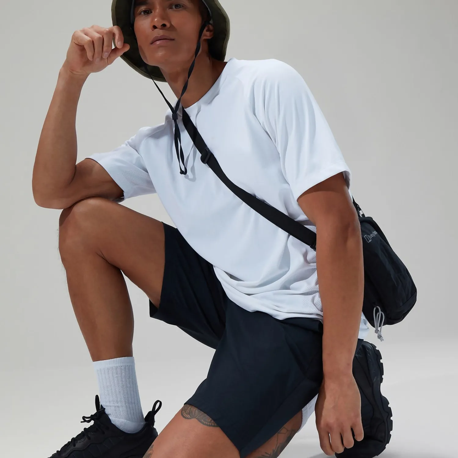 Berghaus Theran Short für Herren - Schwarz-Herren Shorts