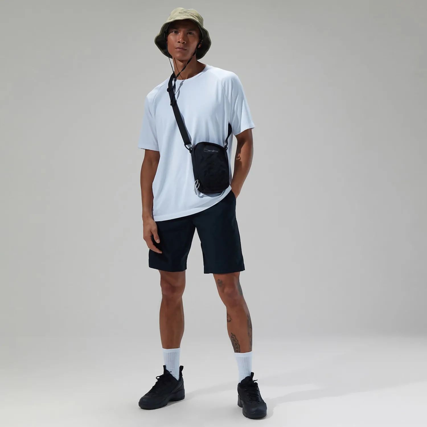 Berghaus Theran Short für Herren - Schwarz-Herren Shorts