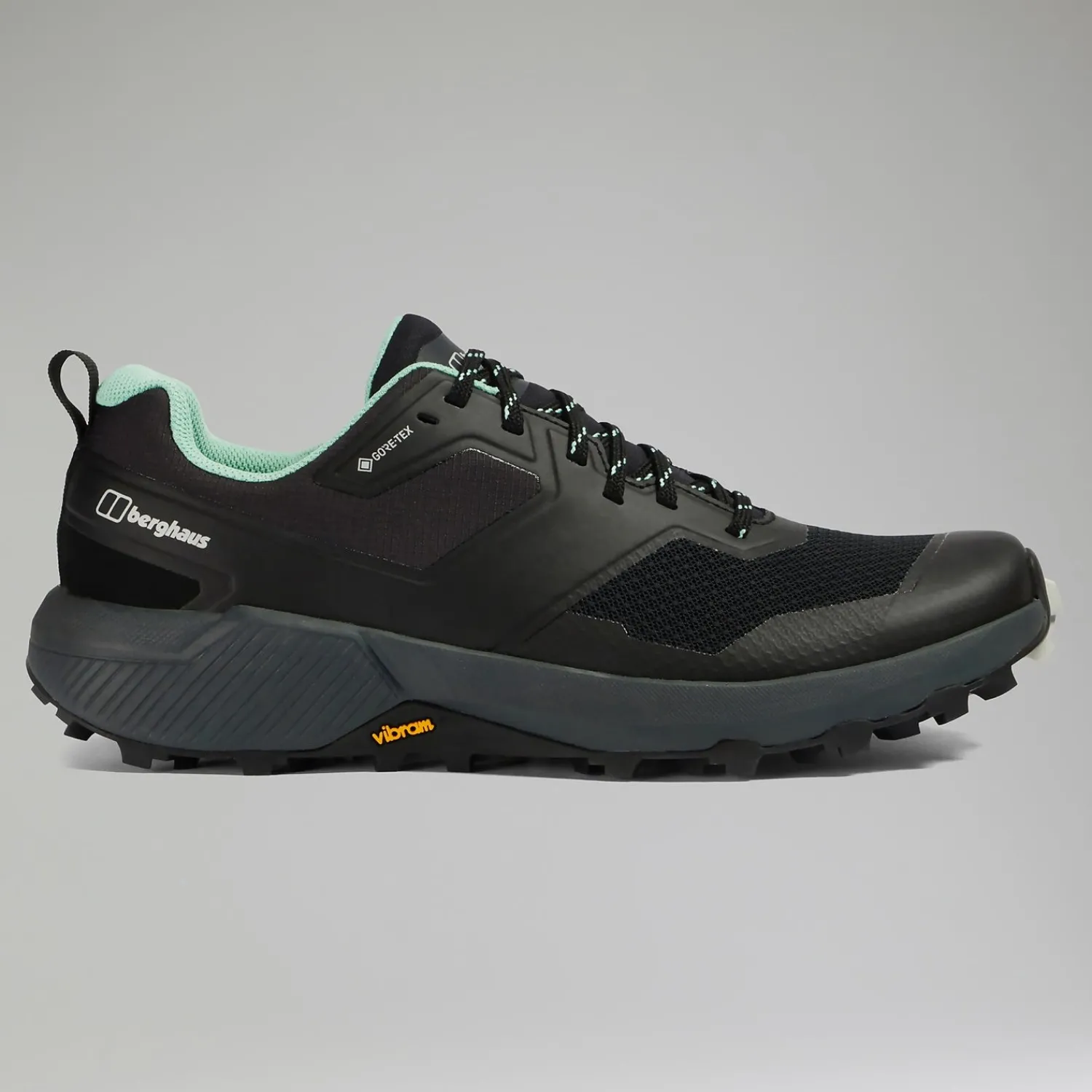 Berghaus Trailway Active Gore-Tex Schuhe für Damen - Schwarz/Grün-Damen Wanderschuhe
