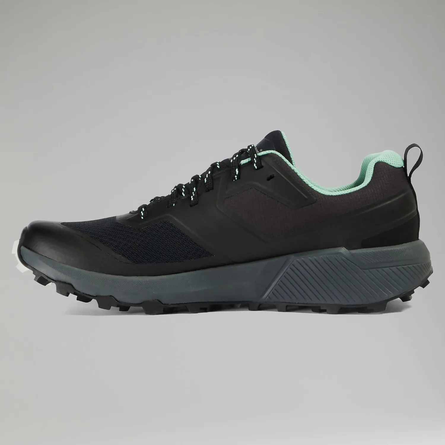 Berghaus Trailway Active Gore-Tex Schuhe für Damen - Schwarz/Grün-Damen Wanderschuhe