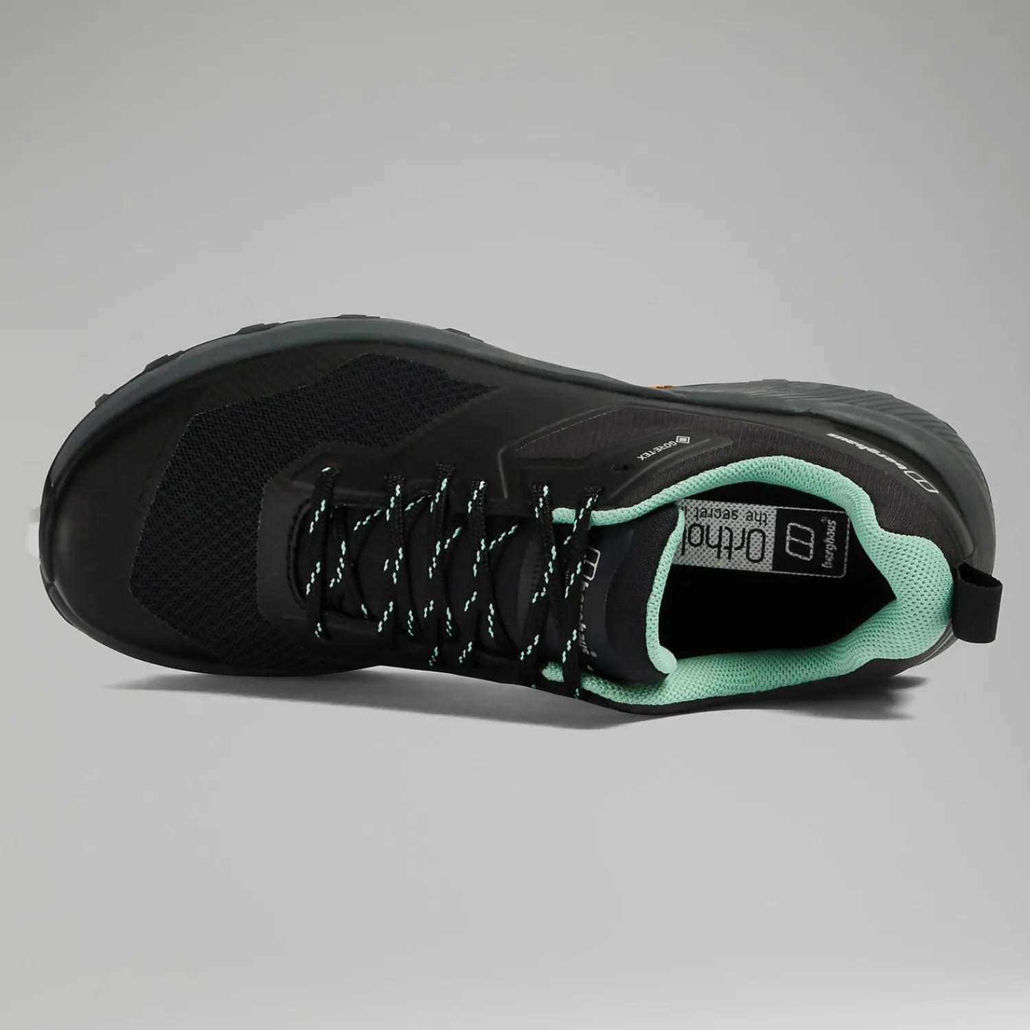 Berghaus Trailway Active Gore-Tex Schuhe für Damen - Schwarz/Grün-Damen Wanderschuhe