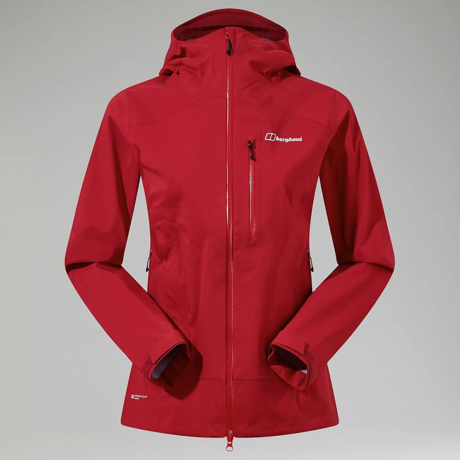 Berghaus Truda Flex Waterproof Jacke für Damen - Dunkelrot-Damen Wasserdicht