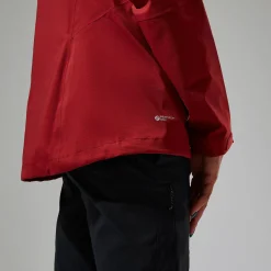 Berghaus Truda Flex Waterproof Jacke für Damen - Dunkelrot-Damen Wasserdicht
