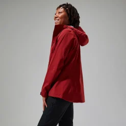 Berghaus Truda Flex Waterproof Jacke für Damen - Dunkelrot-Damen Wasserdicht