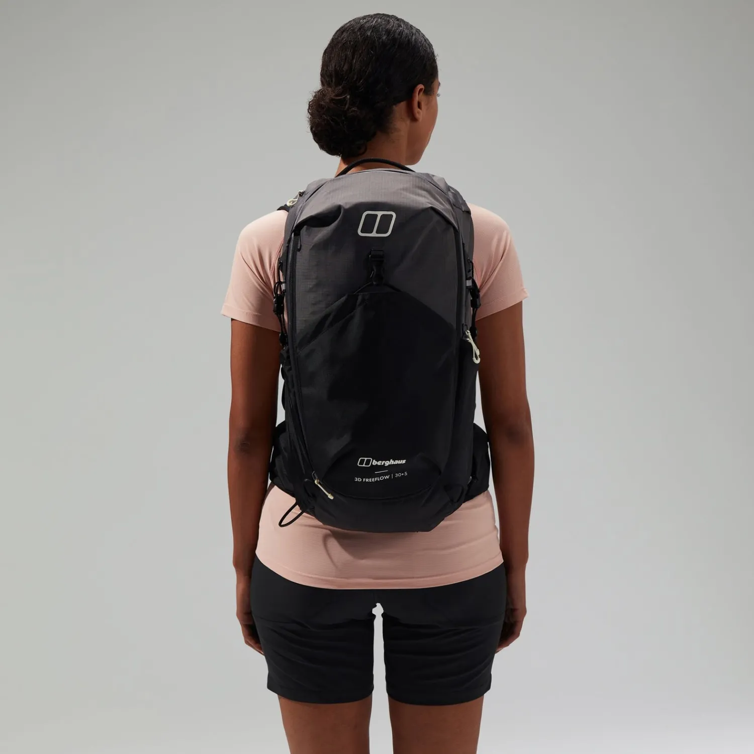 Berghaus Unisex 3D Freeflow 30+5L S Rucksack Grau/Schwarz- Reisetaschen | Wandern