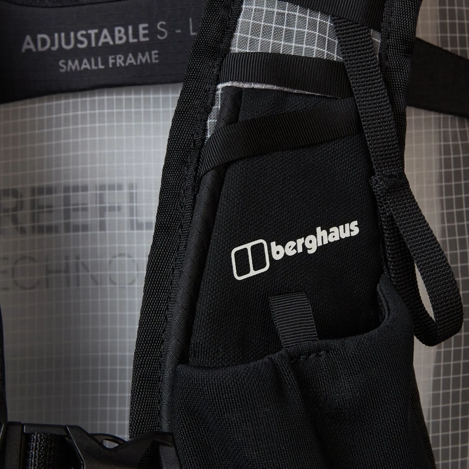Berghaus Unisex 3D Freeflow 30+5L S Rucksack Grau/Schwarz- Reisetaschen | Wandern