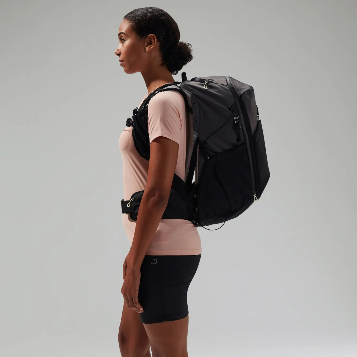 Berghaus Unisex 3D Freeflow 30+5L S Rucksack Grau/Schwarz- Reisetaschen | Wandern