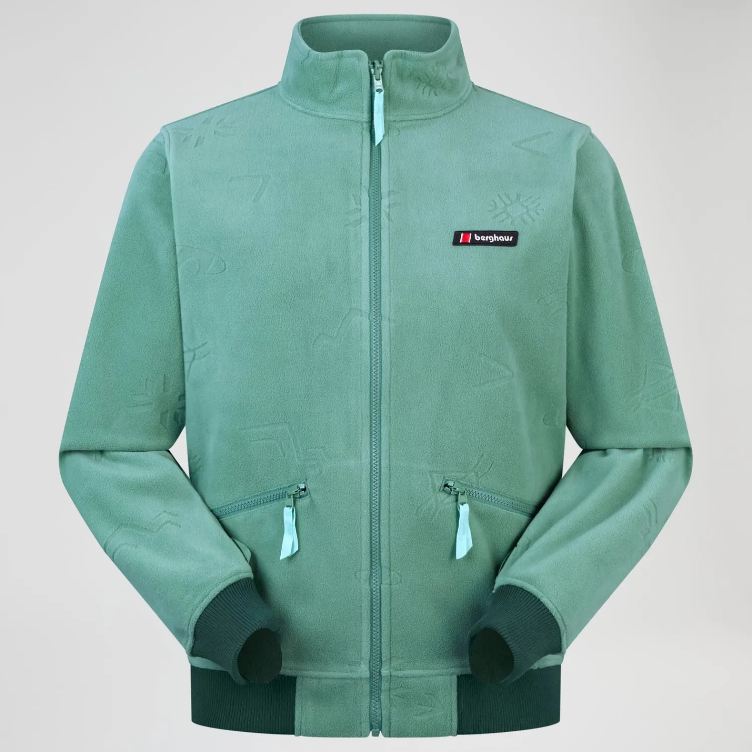 Berghaus Unisex Daily Nature Interactive Fleece - Grün-Damen Fleece | Fleece