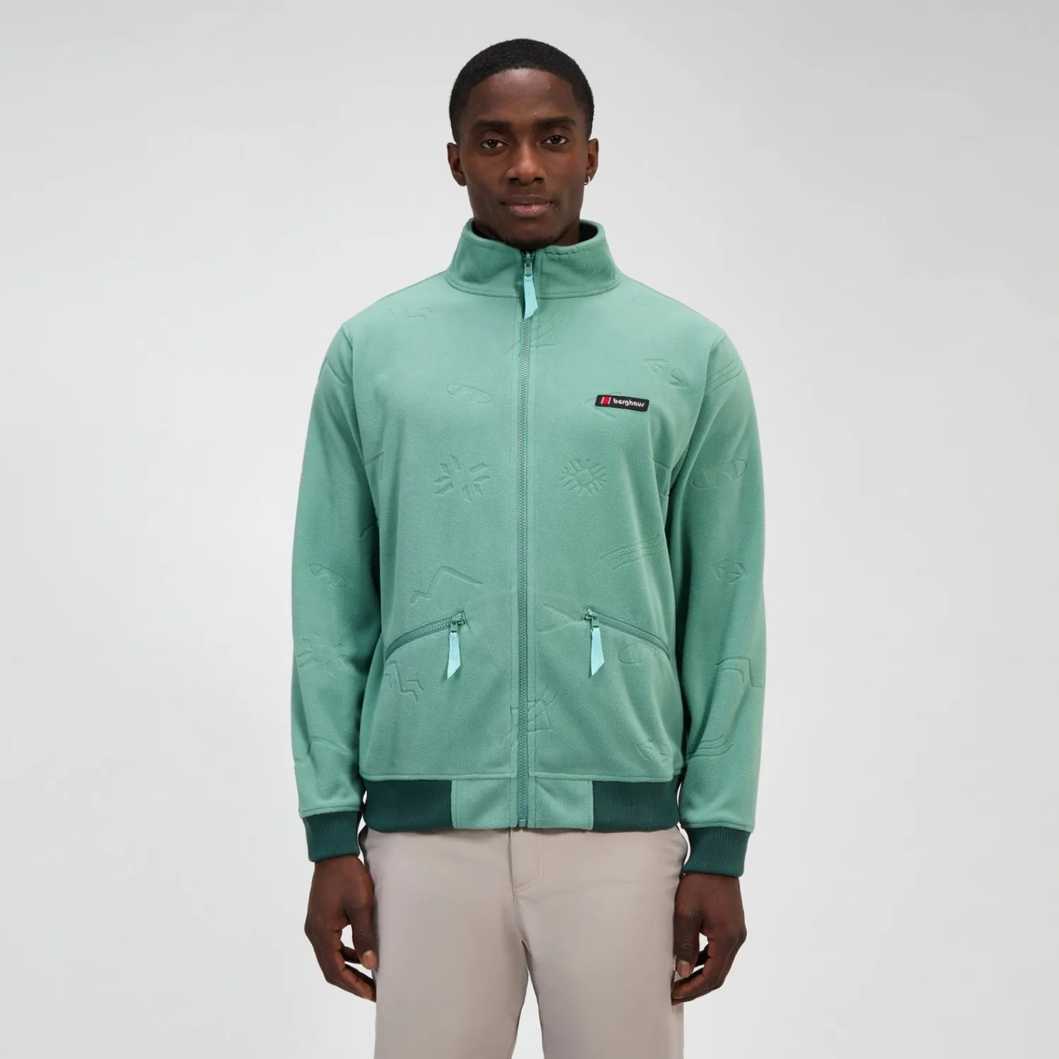 Berghaus Unisex Daily Nature Interactive Fleece - Grün-Damen Fleece | Fleece