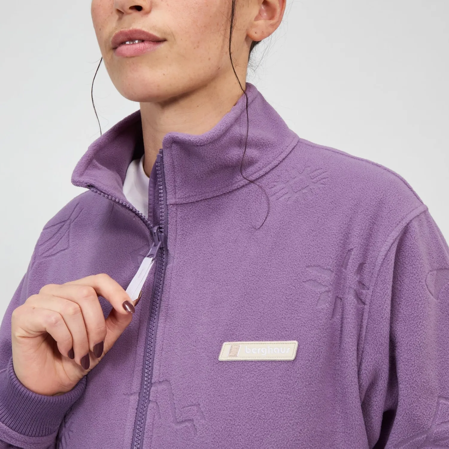 Berghaus Unisex Daily Nature Interactive Fleece - Violett-Damen Fleece | Fleece
