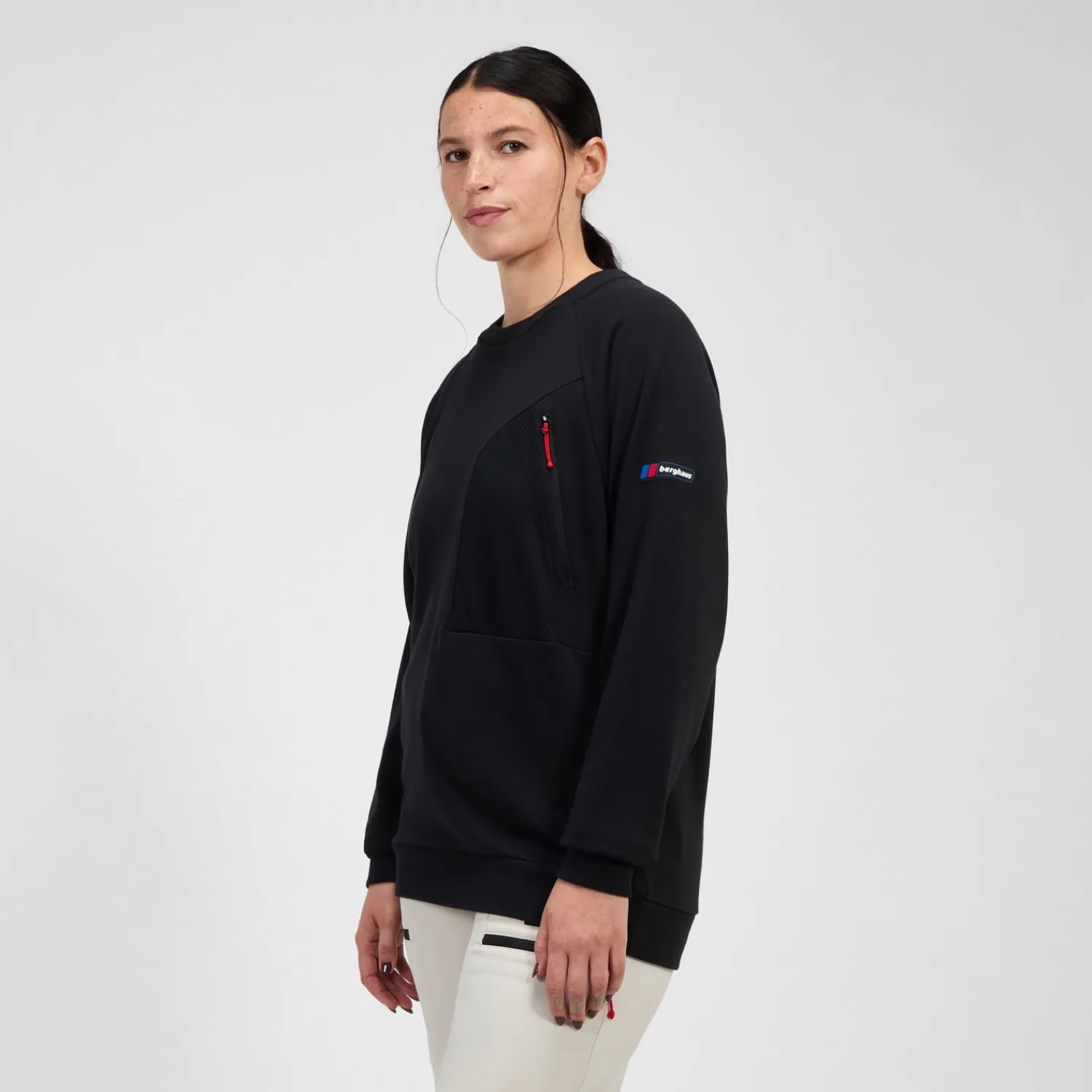 Berghaus Unisex Storm 25 Crew Sweater - Schwarz-Damen Hoodies Und Sweatshirts | Hoodies Und Sweatshirts