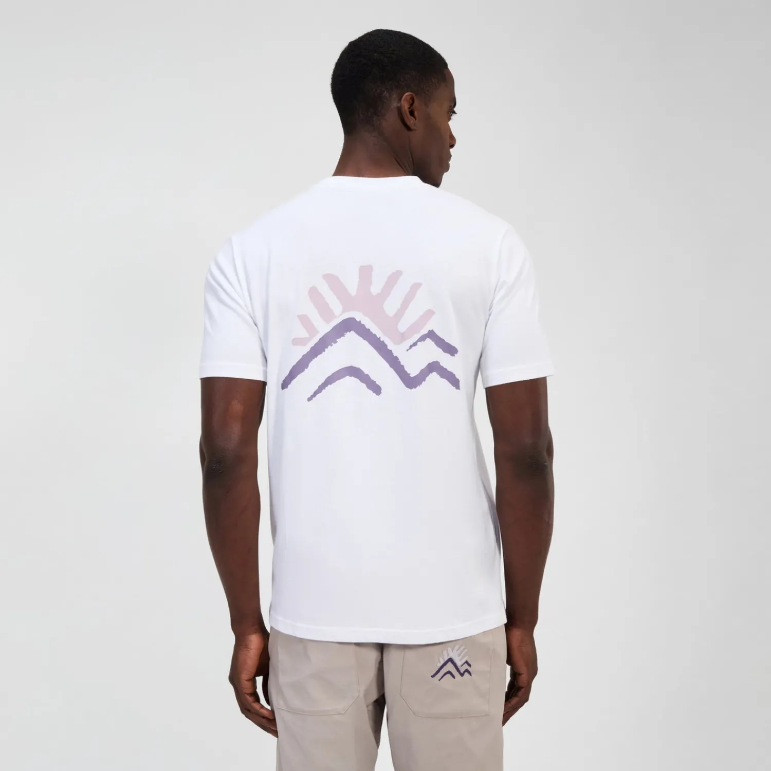 Berghaus Unisex Sunned Peak Kurzarm Shirt - Weiß-Damen T-shirts | T-shirts