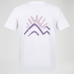 Berghaus Unisex Sunned Peak Kurzarm Shirt - Weiß-Damen T-shirts | T-shirts