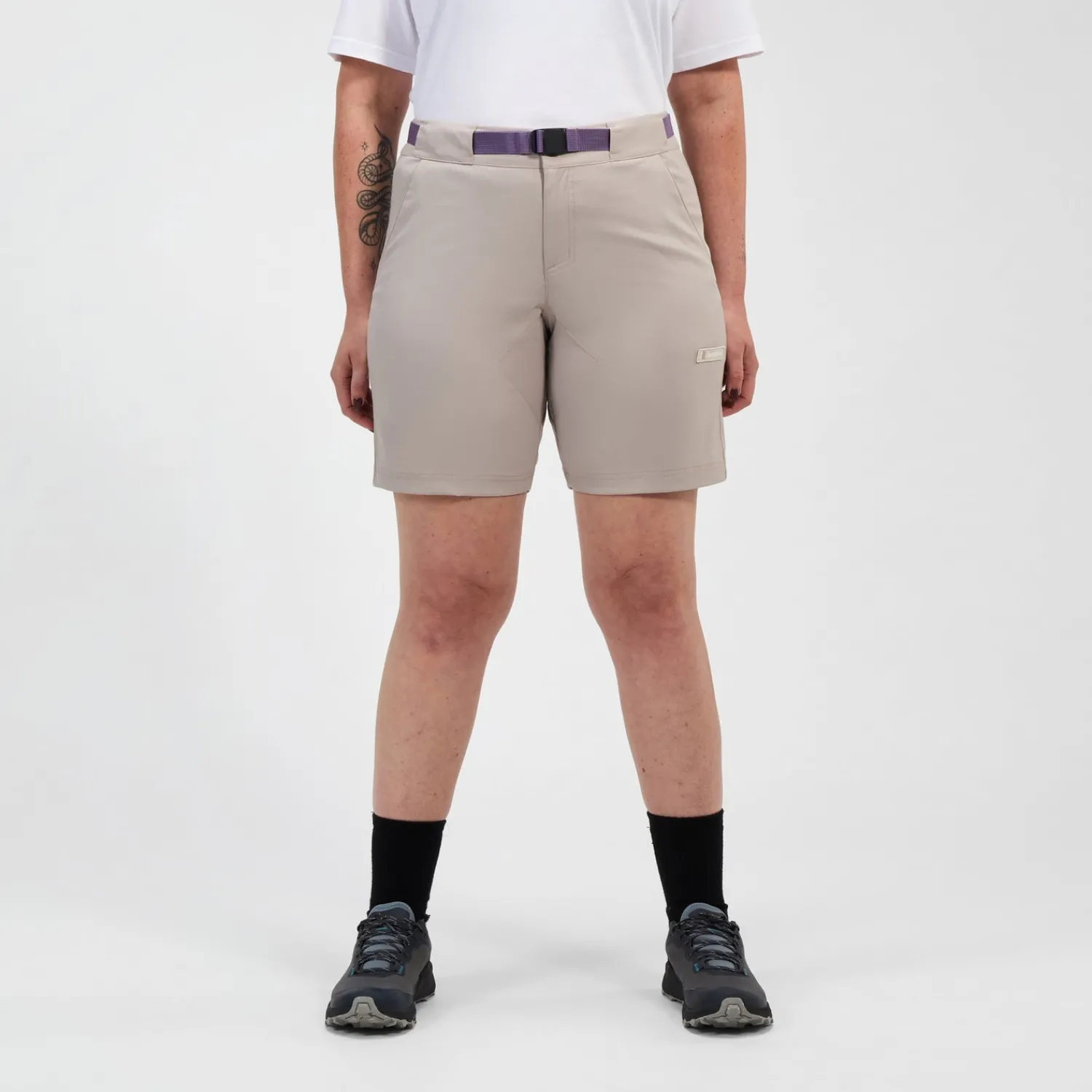 Berghaus Unisex Sunned Peak Shorts - Grau-Damen Shorts | Shorts