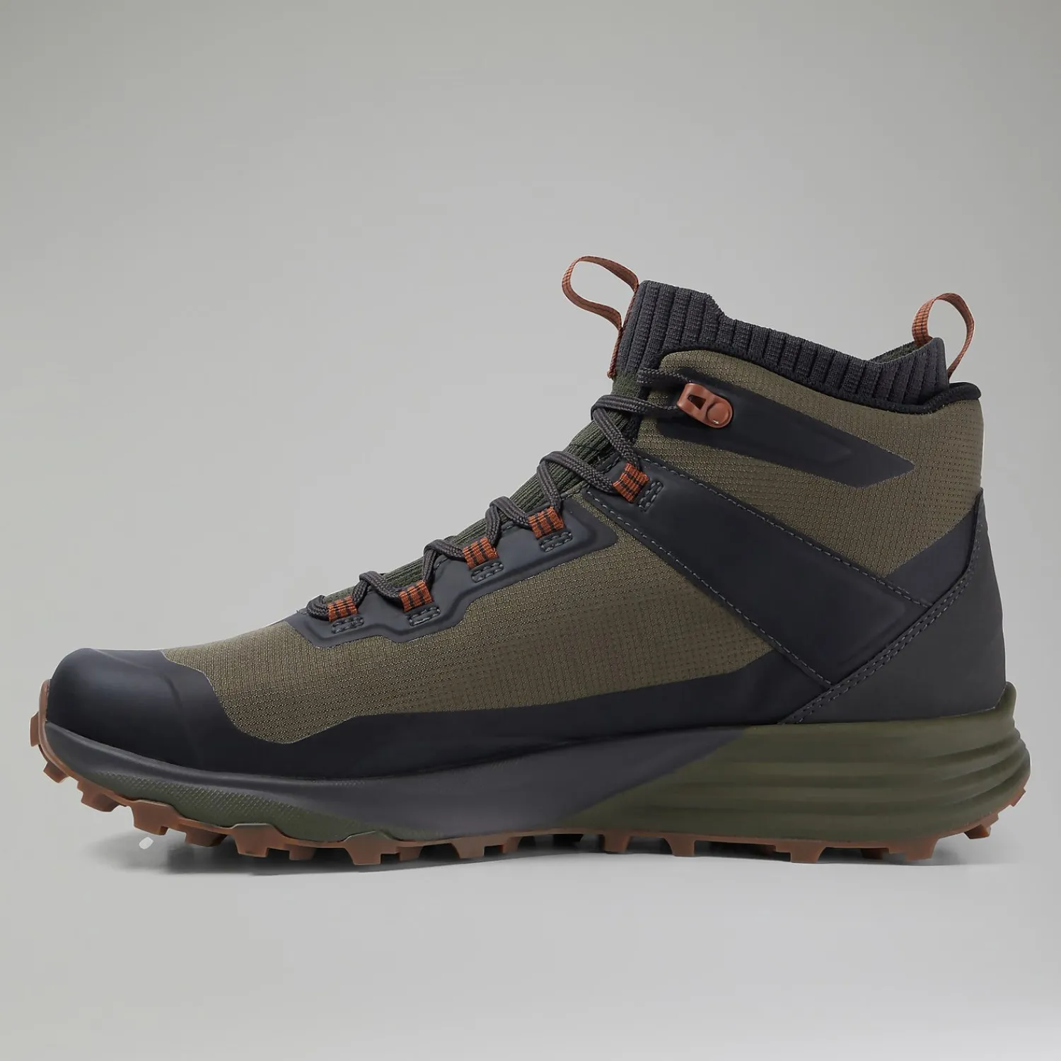 Berghaus VC22 Mid GTX Wanderschuhe für Herren - Dunkelbraun/Dunkelgrün-Herren Wanderstiefel