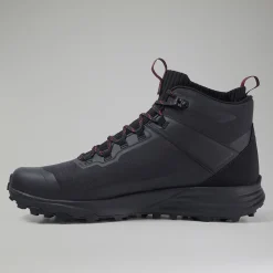 Berghaus VC22 Mid GTX Wanderschuhe für Herren - Schwarz/Rot-Herren Wanderstiefel