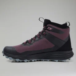 Berghaus VC22 Mid GTX Wanderschuhe für Damen - Lila/Schwarz-Damen Wanderstiefel